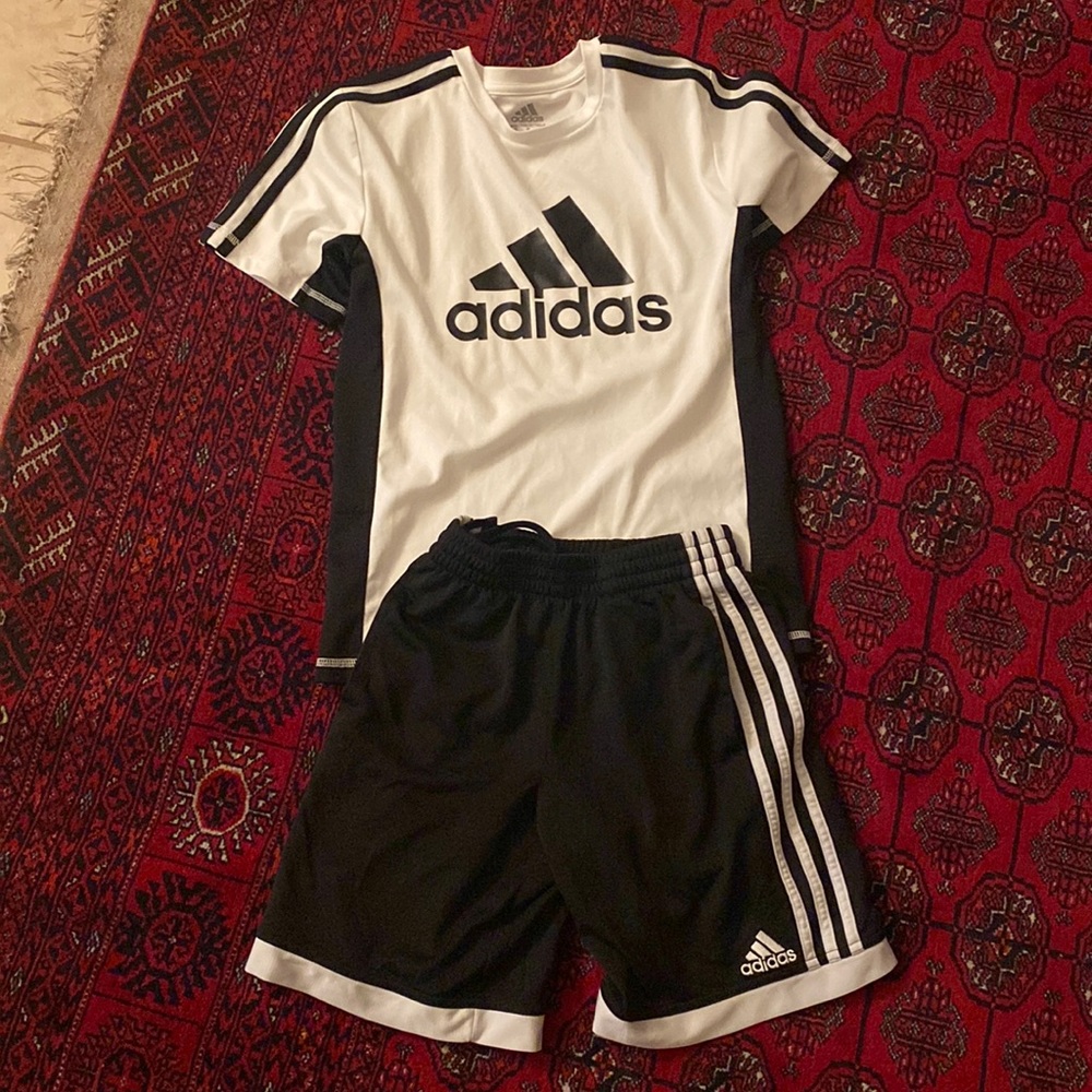 - Adidas boys set size 8 EUC